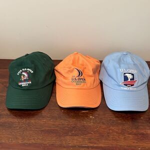 3-New never worn men’s US Open Golf Cap2015 2018 2019 Spieth Koepka woodland